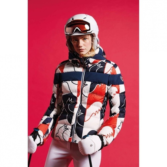 Rossignol Hiver Down Rooster RARE large, women’s ski jacket - Picture 6 of 16